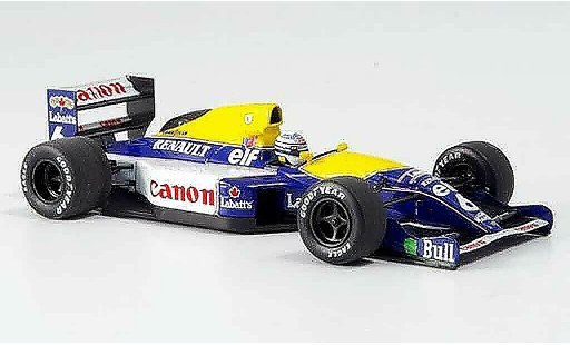 Renault F1 1991 1/43 Minichamps williams fw14 patrese modelauto