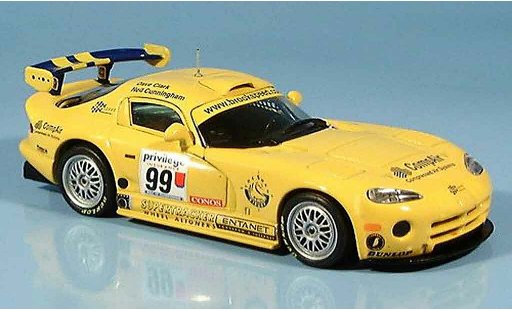 Dodge Viper GTS R 1/43 Minichamps GB Clark Cunningham 1999 modelauto