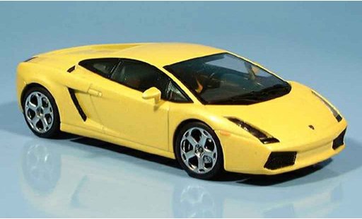 Lamborghini Gallardo Base 1/43 Autoart geel 2003 modelauto