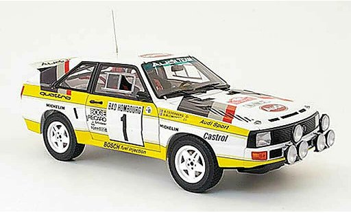 Audi Sport Quattro rallye 1/18 Autoart no.1 monte carlo 1985 modelauto