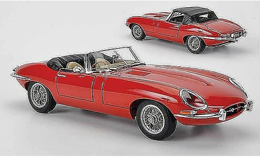 Jaguar E-Type Roadster 1/18 Autoart Series I 3.8 rood modelauto