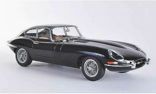Jaguar E-Type Coupe 1/18 Autoart Series 1 zwart RHD modelauto