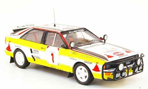 Audi Quattro rallye 1/43 Trofeu No.1 HB Safari Rally 1984 modelauto