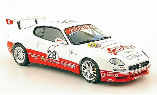 Maserati Trofeo Base 1/43 IXO No.28 Vodafone winnaar Magny Cours 2003 modelauto