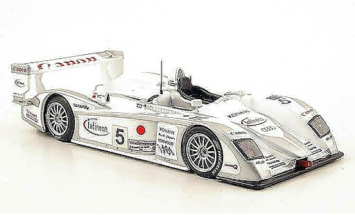 Audi R8 lms 1/43 IXO No.5 Team Sport Japan 24h Le Mans 2003 modelauto