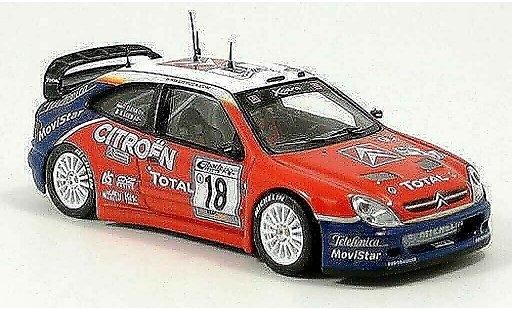 Citroen Xsara WRC 2003 1/43 IXO Loed-Elena winnaar Duitsland modelauto