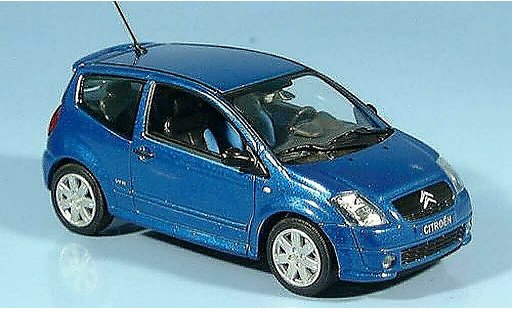 Citroen C2 Berline 1/43 Norev blauw 2003 modelauto