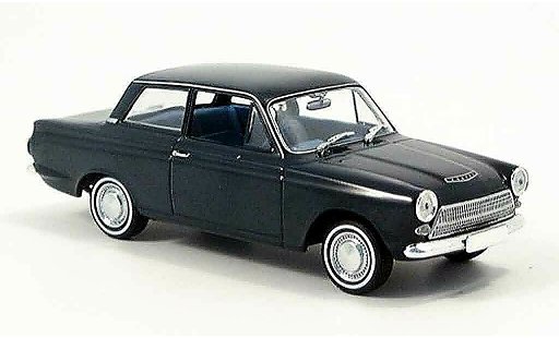 Ford Cortina MK1 1/43 Minichamps MK I blauw 1962 modelauto