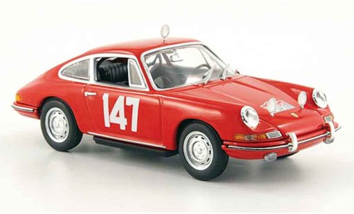 Porsche 911 Base 1/43 Minichamps Monte Carlo Linge Falk 1965 modelauto