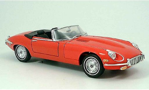 Jaguar E-Type 1971 1/18 Yat Ming rood modelauto