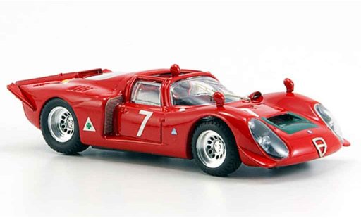 Alfa Romeo 33.2 spyder 1/43 Best 1968 no.7 facetti biscaldi mugello modelauto