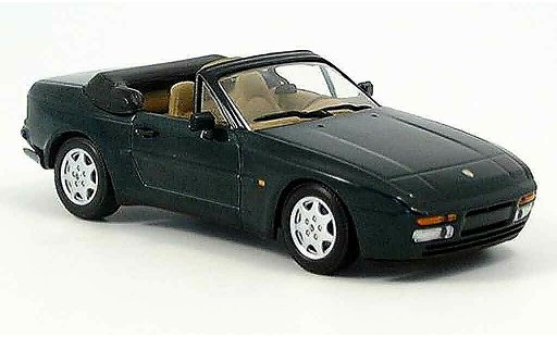 Porsche 911 1991 1/43 Minichamps Cabriolet groen modelauto