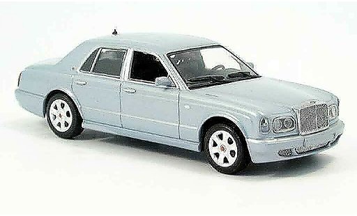 Bentley Arnage berline 1/43 Minichamps blauw 2001 modelauto