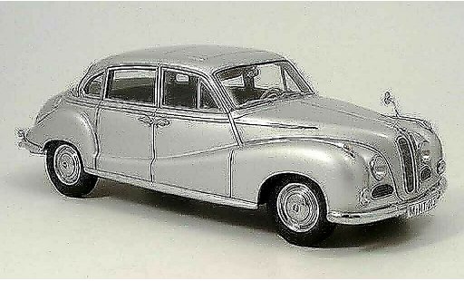 Bmw 502 berline 1/18 Autoart limousine v8 grijs wit 1962 modelauto