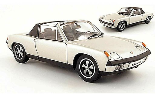 Porsche 914/6 Base 1/18 Autoart 6 grijs metallic grijs modelauto