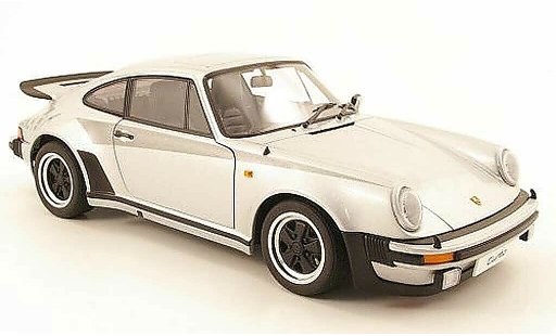 Porsche 911 Turbo 1/18 Autoart 3.0 grijs allise modelauto