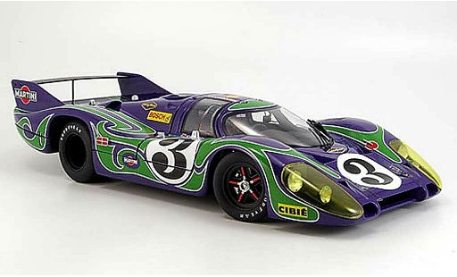 Porsche 917 1970 1/18 Autoart l no.3 hippie zweiter platz le mans modelauto