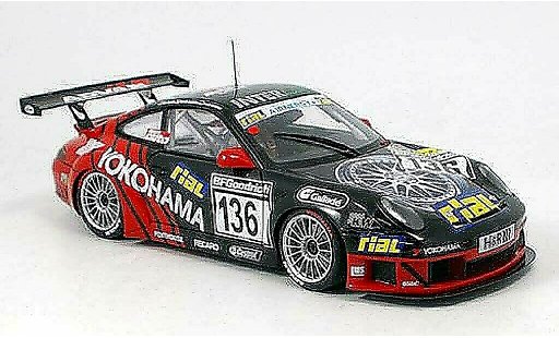 Porsche 911 GT3 RSR 1/18 Autoart no.136 nurburgring 2005 modelauto