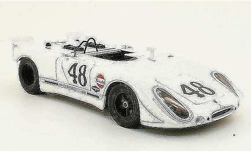 Porsche 908 1970 1/18 Autoart 2 no.48 s.mcque/p.revson sebring modelauto
