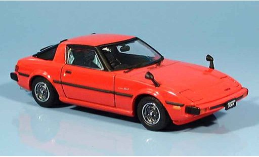 Mazda RX7 1982 1/43 Ebbro Savana GT rood modelauto