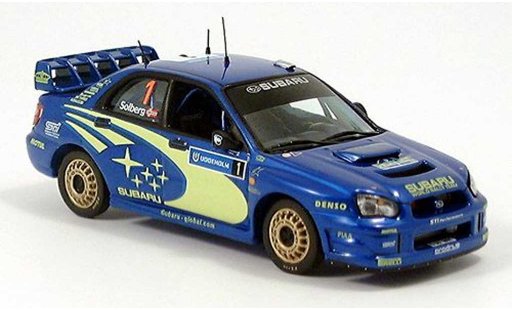 Subaru Impreza WRC 1/43 IXO Zweden 2004 modelauto