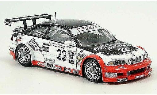 Bmw M3 course 1/43 Minichamps GTR E46 Daytona Said Auberlen Marks Hand Jonsson 2004 modelauto