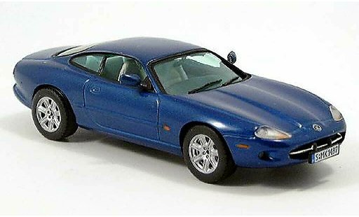 Jaguar XK 8 1/43 Vitesse Coupe met. blauw modelauto