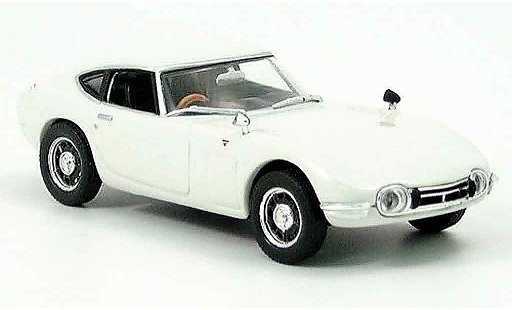 Toyota 2000 GT 1967 1/43 Norev wit modelauto