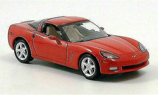 Chevrolet Corvette Coupe 1/43 Norev C5 rood 2004 modelauto