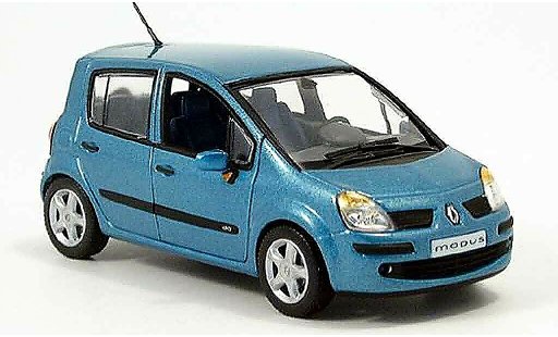 Renault Modus Base 1/43 Norev turquoise 2004 modelauto
