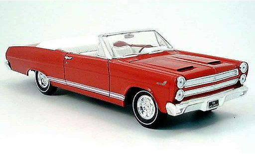 Mercury Cyclone Base 1/18 Yat Ming rood 1966 modelauto
