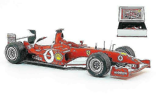 Ferrari F1 F2003 1/43 IXO no.1 winnaar m. schumacher 2003 modelauto