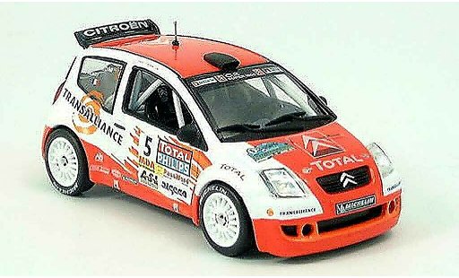 Citroen C2 S1600 1/43 Norev No.5 Rally de Lyon modelauto
