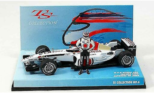 Honda F1 Base 1/43 Minichamps BAR 005 T. Sato GP Japan 2002 modelauto