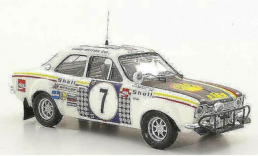 Ford Escort RS 1600 1/43 Trofeu No.7 H.Mikkola / G.Palm Safari Rally 1972 modelauto