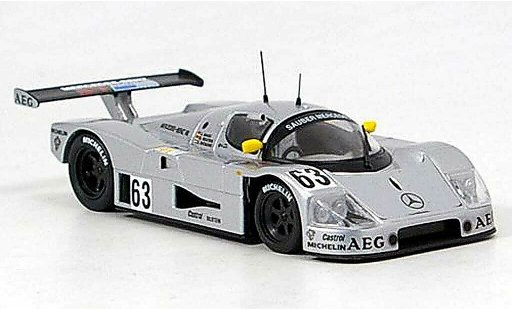 Mercedes C 1989 1/43 IXO Mercedes C-9 winnaar LeMans Mass-Reuter-Dieckens modelauto