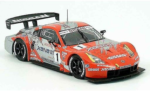 Nissan 350Z JGTC 1/43 Ebbro JGTC Z 500 Xanavi Malaysiam No. 1 2004 modelauto