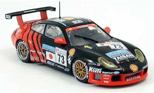 Porsche 911 GT3 1/43 Ebbro R LM Taysan No. 73 modelauto