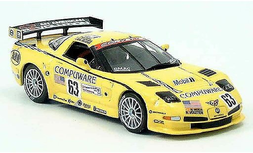 Chevrolet Corvette course 1/43 IXO C5 R No. 63 Le Mans 2004 modelauto