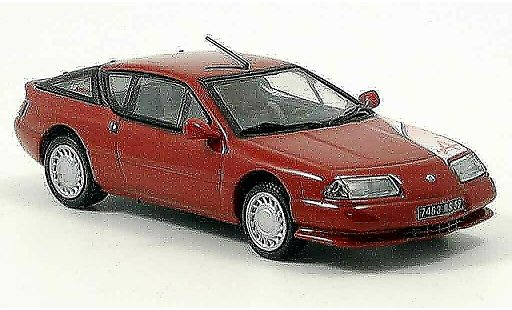 Alpine GTA v6 turbo 1/43 Norev GT rood 1990 modelauto