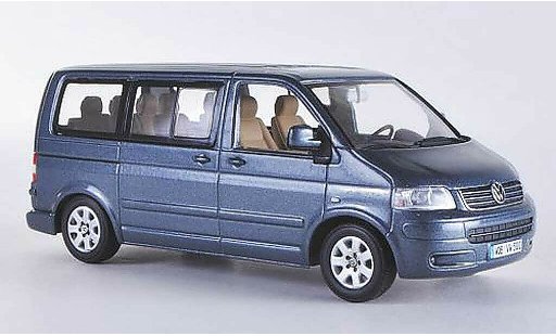 Volkswagen T5 T5 1/43 Minichamps Multivan grijs 2003 modelauto
