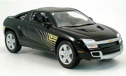 Chevrolet Borrego suv 1/18 Welly zwart modelauto