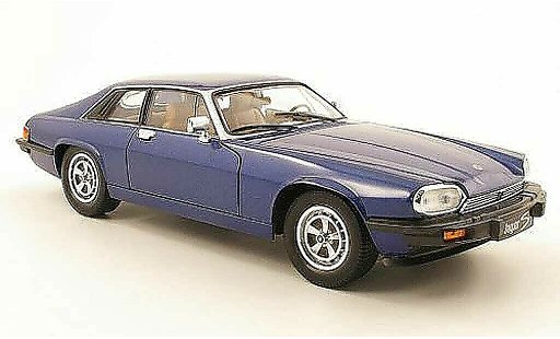 Jaguar XJS 1975 1/18 Yat Ming blauw modelauto