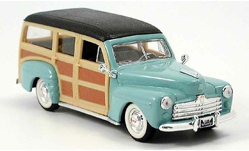 Ford Woody Woody Wagon 1/43 Yat Ming groen 1948 modelauto