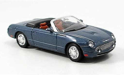 Ford Thunderbird Retro 1/43 Yat Ming open antraciet modelauto