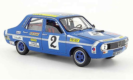 Renault 12 Gordini 1/18 Solido no.2 metge racing modelauto