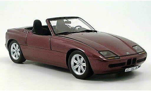 Bmw Z1 roadster 1/18 Minichamps lila 1988 modelauto