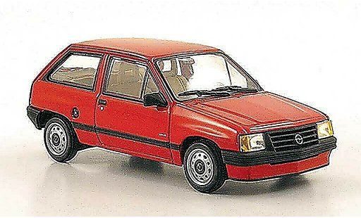 Opel Corsa A Base 1/43 Minichamps A rood 1986 modelauto