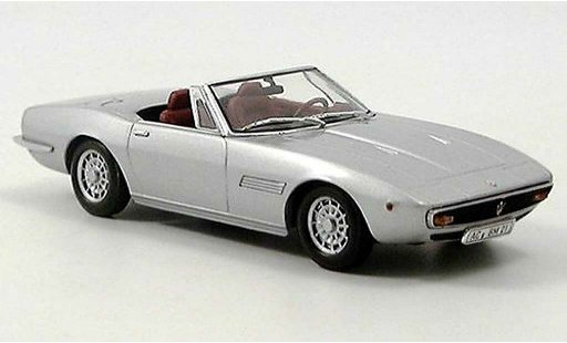 Maserati Ghibli spyder 1/43 Minichamps Spider grijs 1969 modelauto