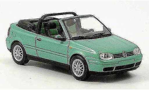 Volkswagen Golf Cabriolet 1/43 Minichamps groen 1999 modelauto